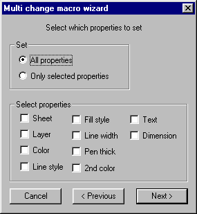 Macro wizard dialog example